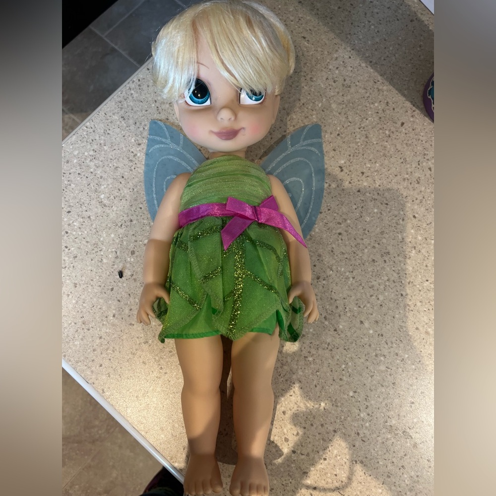 Disney animators tinker bell doll